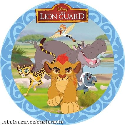 Jedlý papír Lví stráž - Lion Guard č. 3