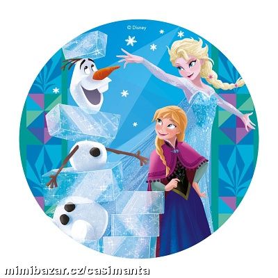 Frozen - jedlý papír č. 15