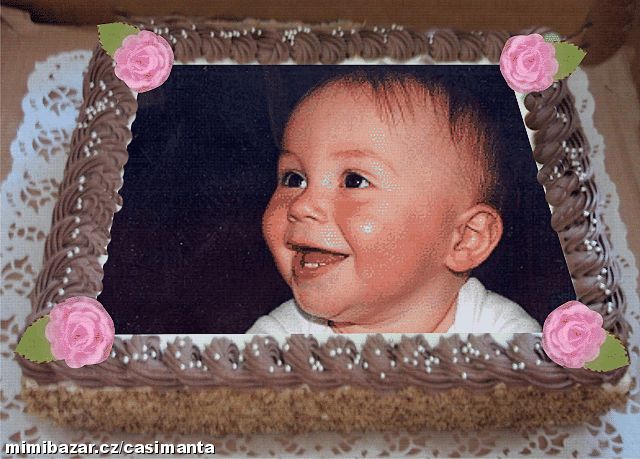 Tisk fotografie na jedlý papír rozměru A4