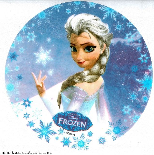 Dortová oplatka - Frozen č. 2