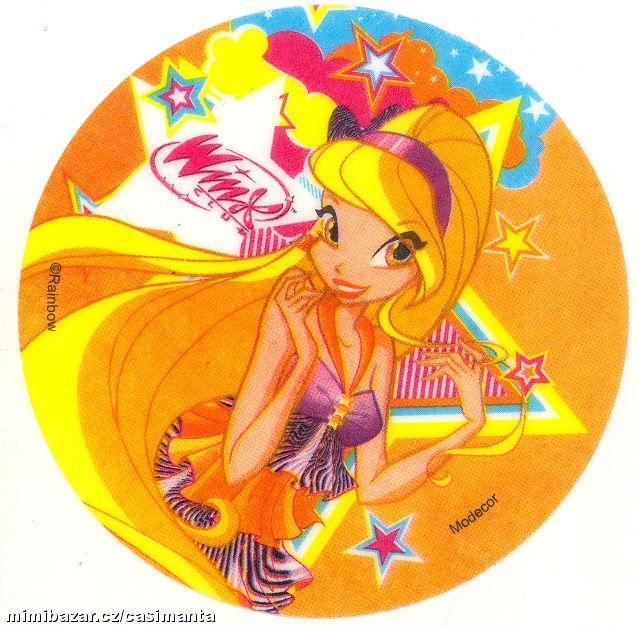 Dortová oplatka - víla Winx č. 21