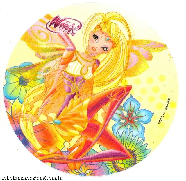 Dortová oplatka - víla Winx č. 10