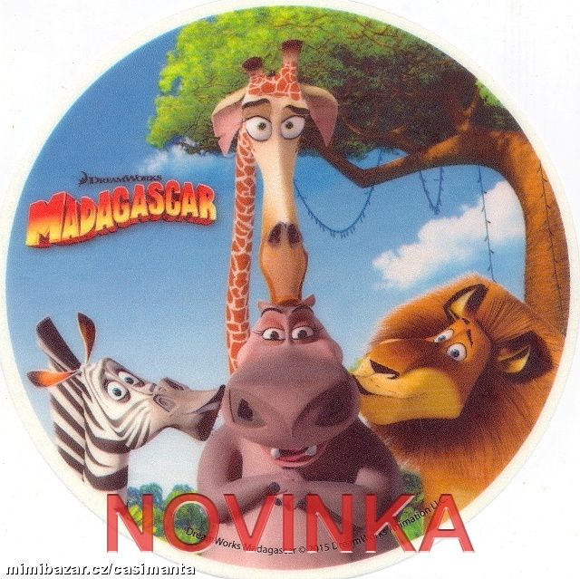Jedlý papír Madagascar č. 4