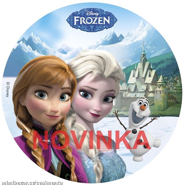 Jedlý papír - Frozen č. 6