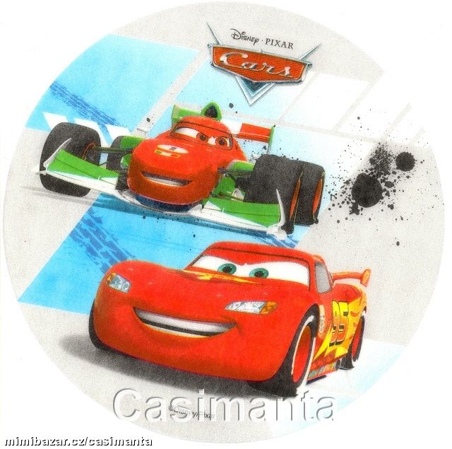 Dortová oplatka Mc Queen č. 6