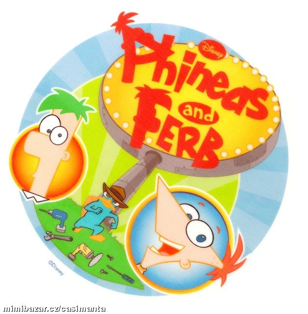 Jedlý papír Phineas a Ferb č.1