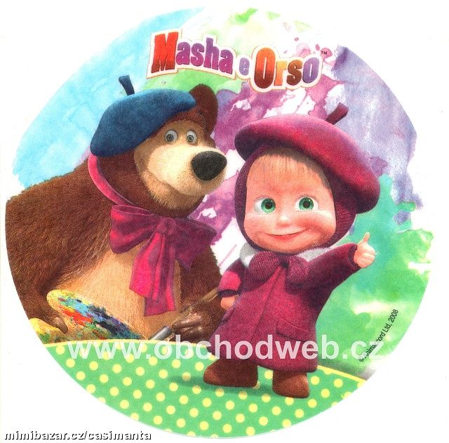 Jedlý papír - Máša a Medvěd č. 2