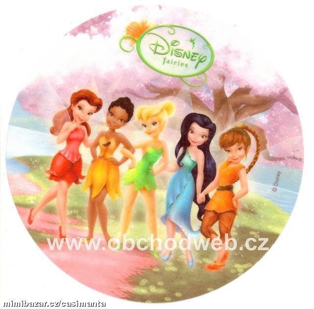 Jedlý papír - Víly Fairies č. 11