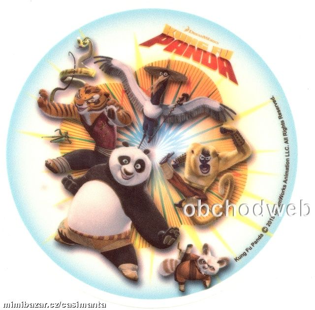 Jedlý papír - Panda č. 2
