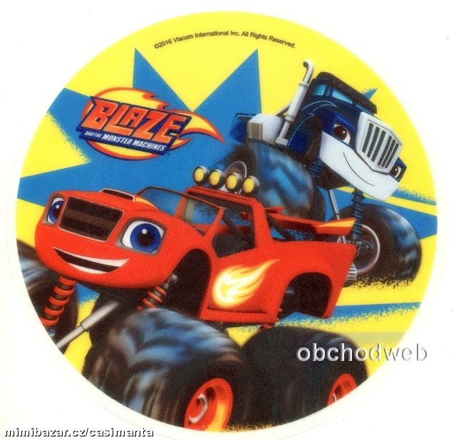 Jedlý papír - Auto Blaze č, 1
