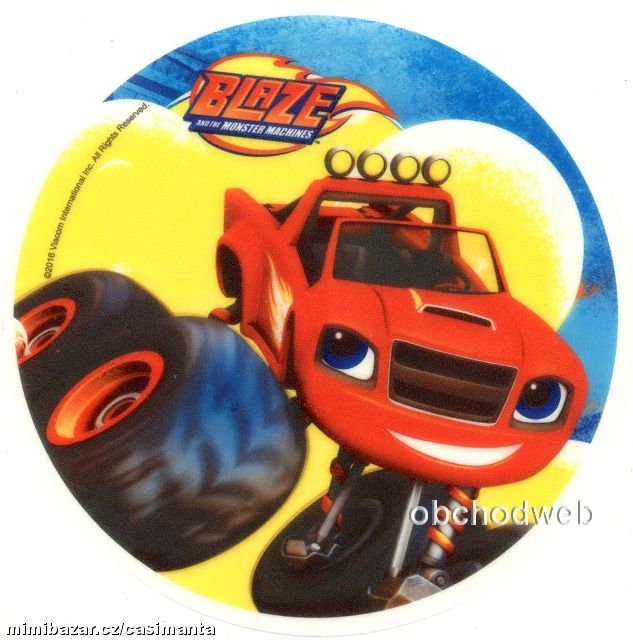 Jedlý papír - Auto Blaze č, 4