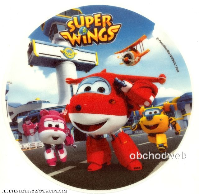 Jedlý papír - Letadla Super Wings č. 1