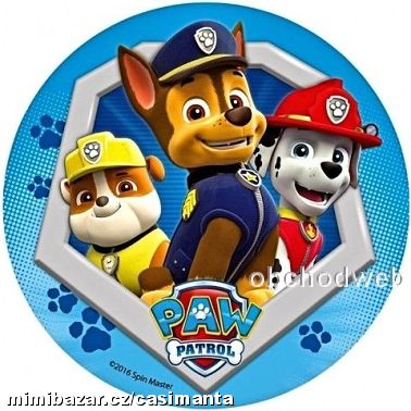 Jedlý papír Paw Patrol č. 4