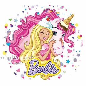 Jedlý papír - Barbie č. 12