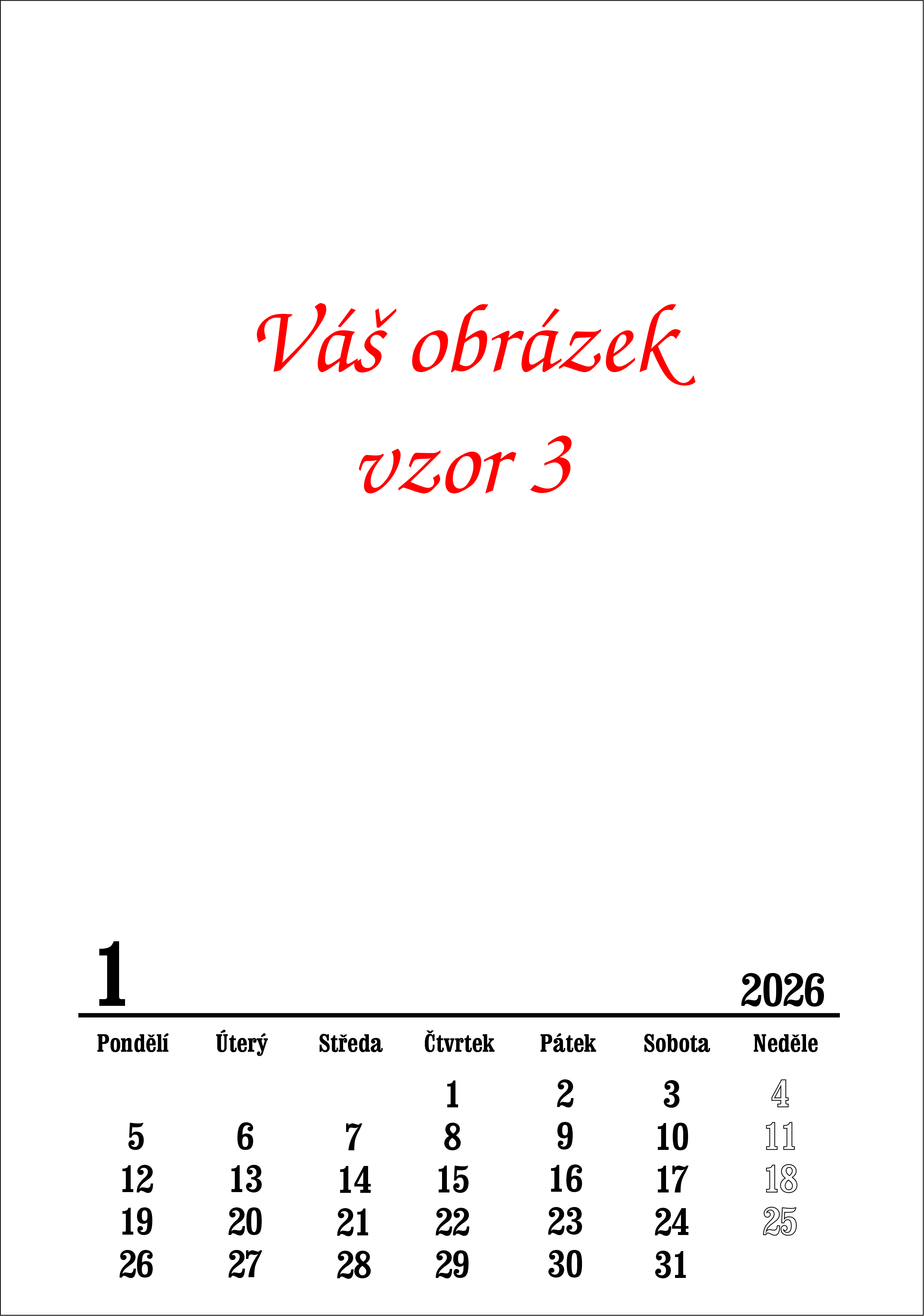 Kalendáře k dalšímu dotvoření_vzor 3